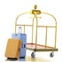 2pcs Totority Rolling Cart Wheels Suitcase Wheel Spare Parts Quiet Caster for Shopping Cart