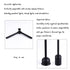 XFJYMXDM 6 5.91 Inches M10 PCS Threaded Extension Rod, Down Rods for Pendant Lights for Lighting Fixture Downrods