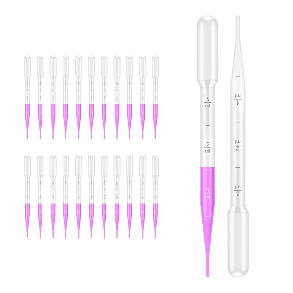 1000pcs Disposable Pipettes, 7ml Plastic Transfer Pipettes, Calibrated Dropper for Science Laboratory, DIY Art