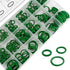 XINGYHENG 270Pcs 18 Sizes Rubber O-Ring Gasket Sealing Ring Repair Box, Washer Seal Assortment Set for Plumbing