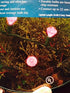 Wilson & Fisher 120 Count 26.5 LED Warm Pink Jewel Lights Feet Indoor or Outdoor Use