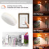 KAKEMONO Dimmable GX53 Bulb 7W, 2700K, 50W 120V Pack 4 LED Light Warm White Halogen Replacement for Under Cabinet
