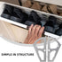 2 Set ABOOFAN Shoe Cabinet Flip Frame Hinges Metal Drawer Replacement Brackets for Single-Layer Shoe Rack Gray Pairs