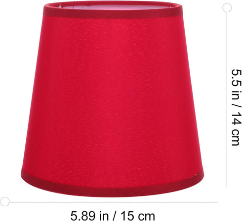 E14 Beaupretty Barrel Lamp Shade Cloth Lampshade for Table Floor Lamps Bedside Lamp Replacement Fabric Modern Lamp