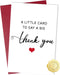 NPCSWXQ Thank You Cards with Envelopes & Stickers, Simple Single Funny Thank You