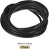 10ft Black Silicone Tubing 6.4mm(1/4") ID x 9.5mm(3/8") OD, Pure Silicone Hoses for Pump Siphoning, Draining