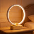 LONRISWAY Dimmable 1.3m 5W 350LM LED Wood Table Lamp, Bedroom Bedside Night Light, Led Lighting, Creative Home Decor
