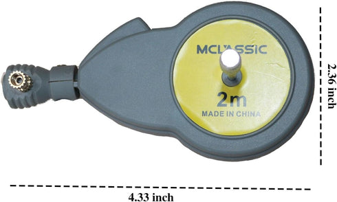 Rotape Tape Compass for Woodworking, Geometry Tool with 10 Pencil Leads, Drafting Compass for Circles and Lines