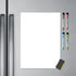 Magnetic Dry Erase Board Sheet for Refrigerator - White Board Organizer and Planner with Stain Resistant Technology