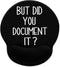 Blusabaca Funny Mouse Pad with Wrist Rest, Ergonomic Mouse Pads Wrist Support for