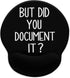 Blusabaca Funny Mouse Pad with Wrist Rest, Ergonomic Mouse Pads Wrist Support for