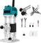 Router Tool, 110V 800W Compact Wood Router Tool for Woodworking, Electric Hand