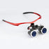 Smedent 3.5X 420mm Dental Surgical Loupe Working Distance Burgundy Sport Frame