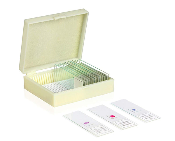 Vision Scientific VSB126 Prepared Slide Set – Textile Fibre (Set of 12)