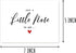 KoKi9xxGifts Just A Little Note To Say - Baby Pregnant Card - Cute Announcement - Simple Congratulations - New Baby