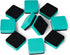 Favourde 48 Pack Magnetic Whiteboard Dry Erase Erasers, Chalkboard Cleansers for Classroom, Home, Office, Green