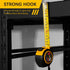 Tape Measure 16 Ft Steel Retractable Self-Locking Measuring Tape with Fractions, Easy Read Metric Measuring Tape