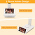 LAOPAO Desk Lamp with Wireless Charger: USB Charging Port, Table Lamp with Clock, Desk Lamps for Home Office College