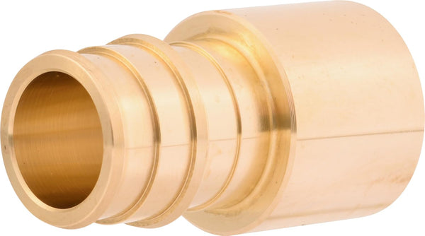 SharkBite 3/4 x 3/4 Inch Expansion FNPT Sweat Adapter, UAB606LFA for PEX-A Pipe, Brass Plumbing Fittings