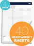 TOPS Project Planning Pads, 40 Sheets per Pad, 4 Pads per Pack