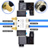 TAILONZ PNEUMATIC Solenoid Valve 4V220-08, DC12V 1/4"NPT Double Coil Pilot-Operated Electric