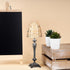 3.54X3.54X3.34In Housoutil Aromatherapy Table Lamp Shade Glass Candle Cover Multi-Functional Candle Holder Lampshade