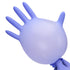 Disposable Nitrile Exam Gloves, 3mil, Medium, Box of 100, Violet Latex-Free for Medical & Food-Safe
