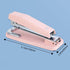 M&G Portable Desktop Stapler with 50 Sheet Capacity, Classic Design, 360 Rotation, 1000 Staples, Durable (Pink)