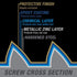 Power Pro 47870 Lag Screws, 5/16" x 3-1/2", Rust Resistant, 1lb Box, 25 pcs