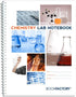 BookFactory Chemistry Lab Notebook - 75 Pages, 8.5" X 11", Scientific Grid Pages, Durable Translucent Cover