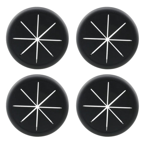 HJGarden 8pcs Flexible Desk Cord Grommets - 2-3/8 inch Wire Organizer Hole Cover for Managing and Hiding Office PC