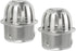 PATIKIL Dome Gutter Guard Filter - 2 Pack 304 Stainless Steel Strainer, Anti-Blocking Tool for Leaves and Debris, Fits
