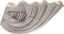 SCO11X07X06SH 11 3/8"W 7 1/8"D 6 5/8"H Ekena Millwork Shell Wall Sconces, x x