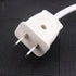1pcs White Hanging Light Cord E27 Socket to 2-Prong with On/Off Switch, 26ft Wire