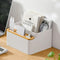 Poeland Desktop Storage Box, Pencil Pen Holder for Office Supplies, Makeup Brushes Organizer
