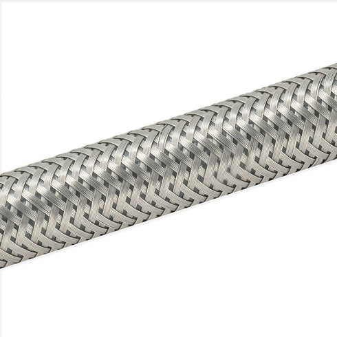 Eastman 20 Inch Steel-Flex Faucet Connector, 1/2 Inch FIP x 3/8 Inch Compression, 48005N