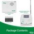 Smart Caregiver Wireless Motion Sensor Alarm System with Pager for Fall Prevention, 300' Range