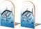 VstaDank Bluefin Tuna Thunnus Bookends for Shelves Non Skid Book Stoppers Universal Economy
