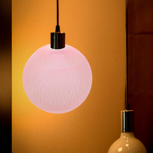 G9 4.72 Inch POPETPOP Globe Lamp Shade Replacement for Pendant and Ceiling Lights Thread Decorative Round Lampshade
