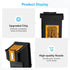 Remanufactured HP 65 XL Ink Cartridge Replacement for HP Printer 65 Ink for HP 3755 3752 2655 3722 3758 2652 5055 5052