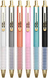Ballpoint Pens Black Ink 1.0 mm Medium Point, Smooth Writing Office Supplies for Women & Men, Note Taking (6-pack)