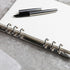 Elsjoy 6 Pack A5 Clear PVC Binder, 6-Ring Soft Notebook Binder, Refillable Notebook, 9.3" x 7"