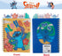 Stitch Tab Journal Notebook, Spiral Bound, 96 Lined Pages, 8 x 7 inches, Yellow