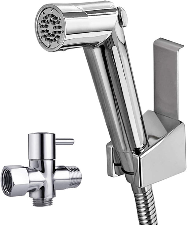 VNFOCRQJH Handheld Bidet Sprayer for Toilet, Spray Attachment with Hose for Feminine Wash,