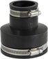 Supply Giant Flexible PVC Reducing Coupling, 6I54 with Stainless Steel Clamps, 3.5" x 1.9" Inner Diameter