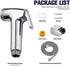 IIUUAYUVI HandheldSprayer Kit Cloth Diaper Sprayer ABS Round ShapeSprayer for Toilet for Toilet-Adjustable Water