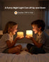 Dimmable/2600K Amber/2000mAh JJ&RY Cool Lift Touch Lamps for Nightstand, Cordless Warm Night Light for Baby