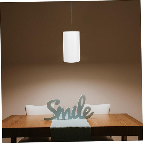 2pcs Luxshiny Cylinder Decorative Lampshades Replacement Cloth Lamp Covers for Table and Floor Lamps Lightweight Eye