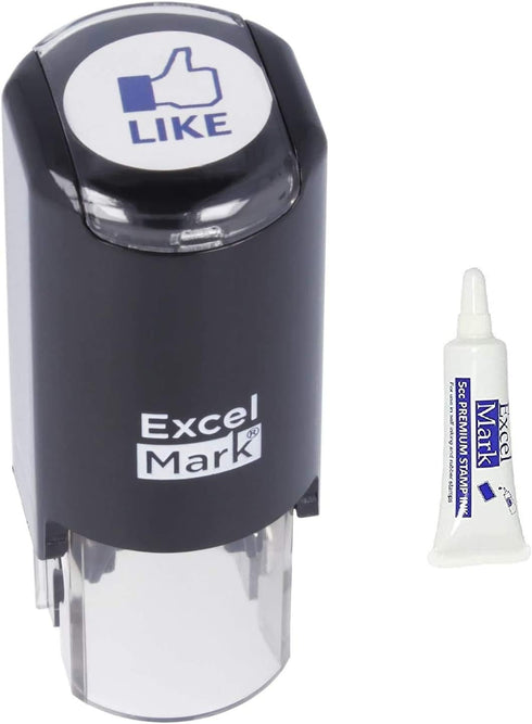 Round Teacher Stamp - Like (Blue Ink with 5cc Refill)