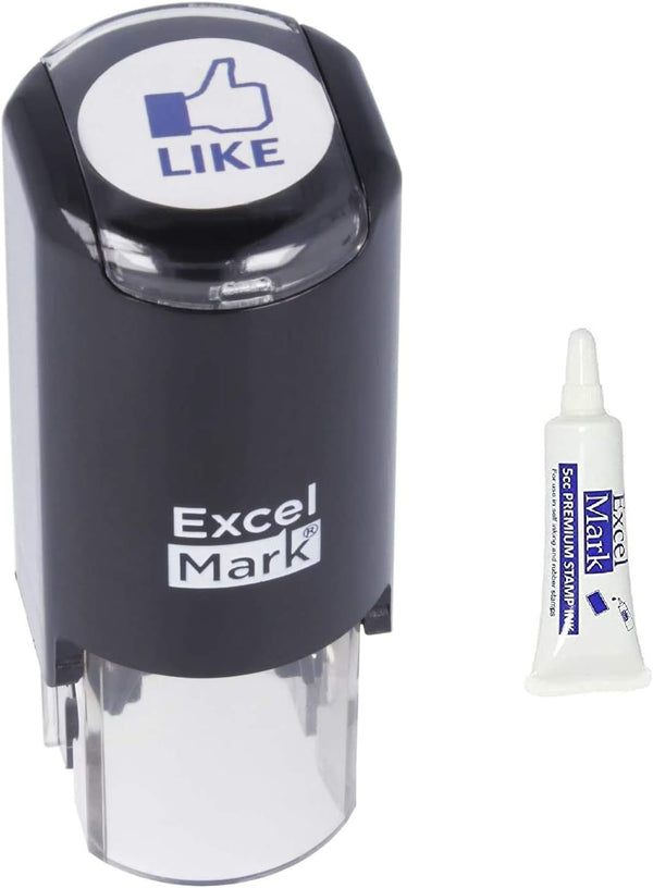 Round Teacher Stamp - Like (Blue Ink with 5cc Refill)